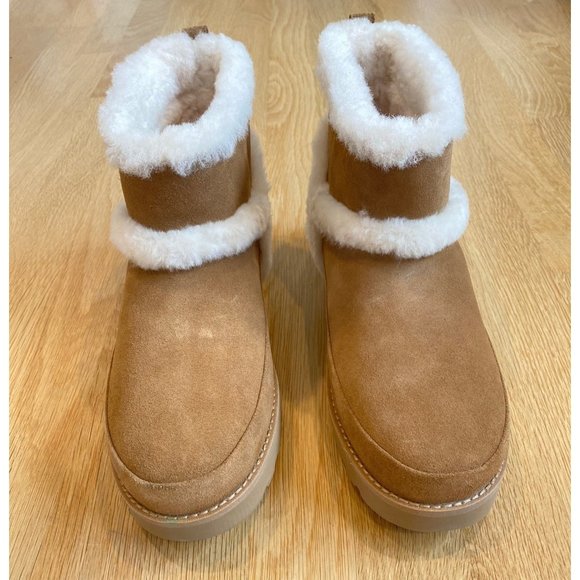 New UGG Classic Mini Spill Seam Boots Women's 10 No Box MSRP$180 - Picture 3 of 14